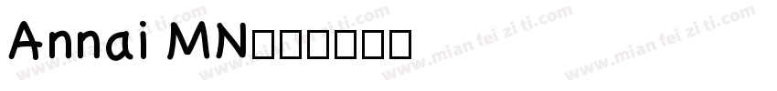 Annai MN字体转换